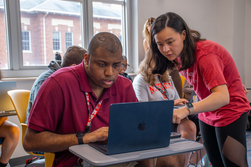 Two College of Education students
